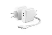 ALOGIC 2X63 Rapid Power 63W GaN Charger - Incl. 2m USB-C Charging Cable