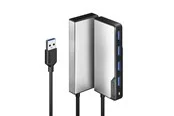ALOGIC USB-A Fusion SWIFT 4-port Hub - Space Grey USB-Hubs - USB 3.2 - 4 - Grau