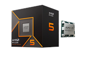 AMD Ryzen 5 9600 Wraith Stealth CPU - 6 Kerne - 3.9 GHz - AMD AM5 - AMD Boxed (mit Kühler)