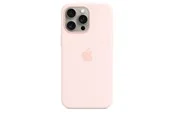 Apple iPhone 15 Pro Max Silicone Case with MagSafe - Light Pink