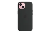 Apple iPhone 15 Silicone Case with MagSafe - Black