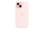 Apple iPhone 15 Silicone Case with MagSafe - Light Pink