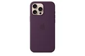 Apple iPhone 16 Pro Max Silicone Case with MagSafe - Plum