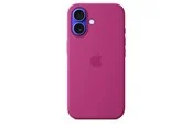 Apple iPhone 16 Silicone Case with MagSafe - Fuchsia