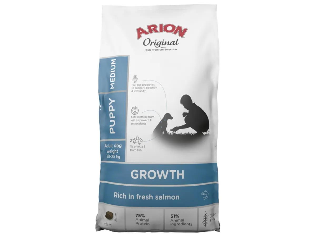 ARION original growth fish medium 2 kg