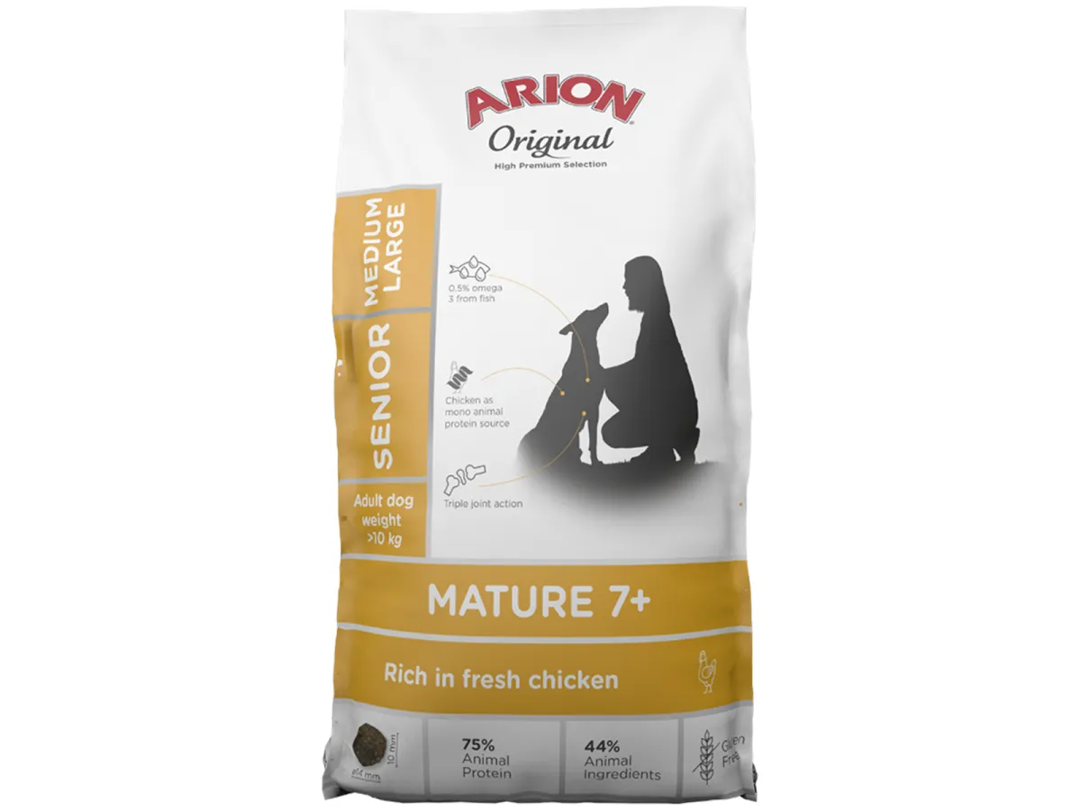 ARION original mature 7+ medium/large 12 kg