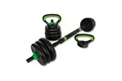ASG 20 kg. Vægtsæt - Sort/Grøn
