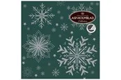 Asp-Holmblad Servietten "Crystal" Green/Silver