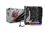 ASRock B550 Phantom Gaming-ITX/ax Mainboard - AMD B550 - AMD AM4 socket - DDR4 RAM - Mini-ITX