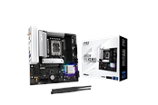 ASRock B860M Pro RS WiFi Mainboard - Intel B860 - Intel LGA1851 socket - DDR5 RAM - Micro-ATX