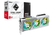 ASRock Radeon RX 9060 XT Steel Legend - 8GB GDDR6 RAM - Grafikkarte