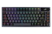ASUS ROG AZOTH 75% Wireless DIY Custom RGB - Gaming Tastaturen - ohne Numpad - Englisch (US) - Schwarz