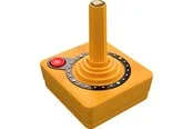 Atari Pac-Man CX-40+ (Orange) - Wireless Joystick