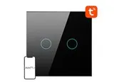 Avatto Smart Light Switch WiFi TS02-EU-B2 2 way (black)