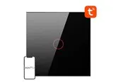 Avatto Smart Light Switch ZigBee LZTS02-EU-B1 1 Way No Neutral TUYA (black)