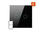 Avatto Smart Light Switch ZigBee ZTS02-EU-B2 2 Way TUYA (black)