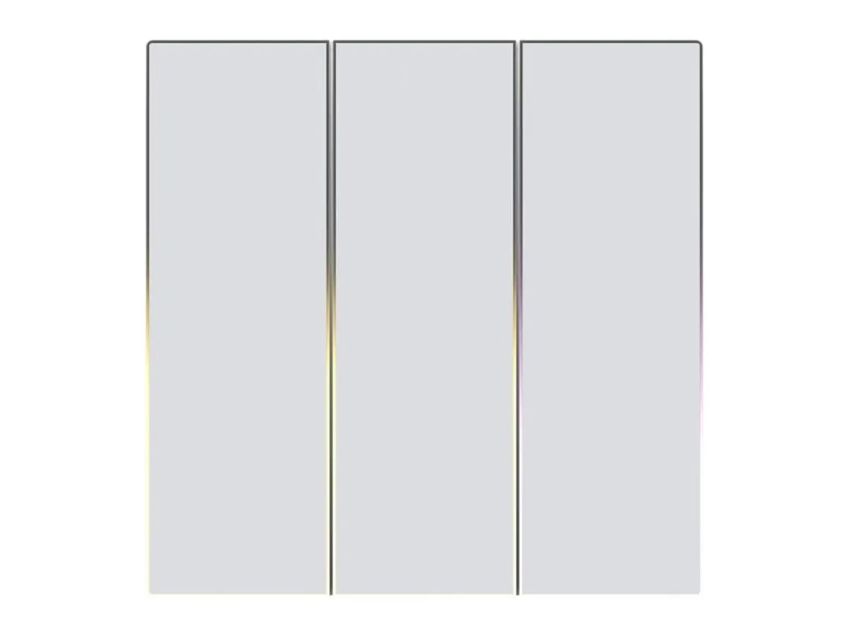 Avatto Touch ZigBee Light Switch Triple TUYA - TS60-EU-W3 - White