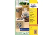 Avery Brown kraft rectangular Product Labels (recycle)