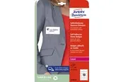 Avery Self adhesive name badges silk white