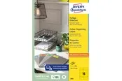 Avery Universal labels yellow