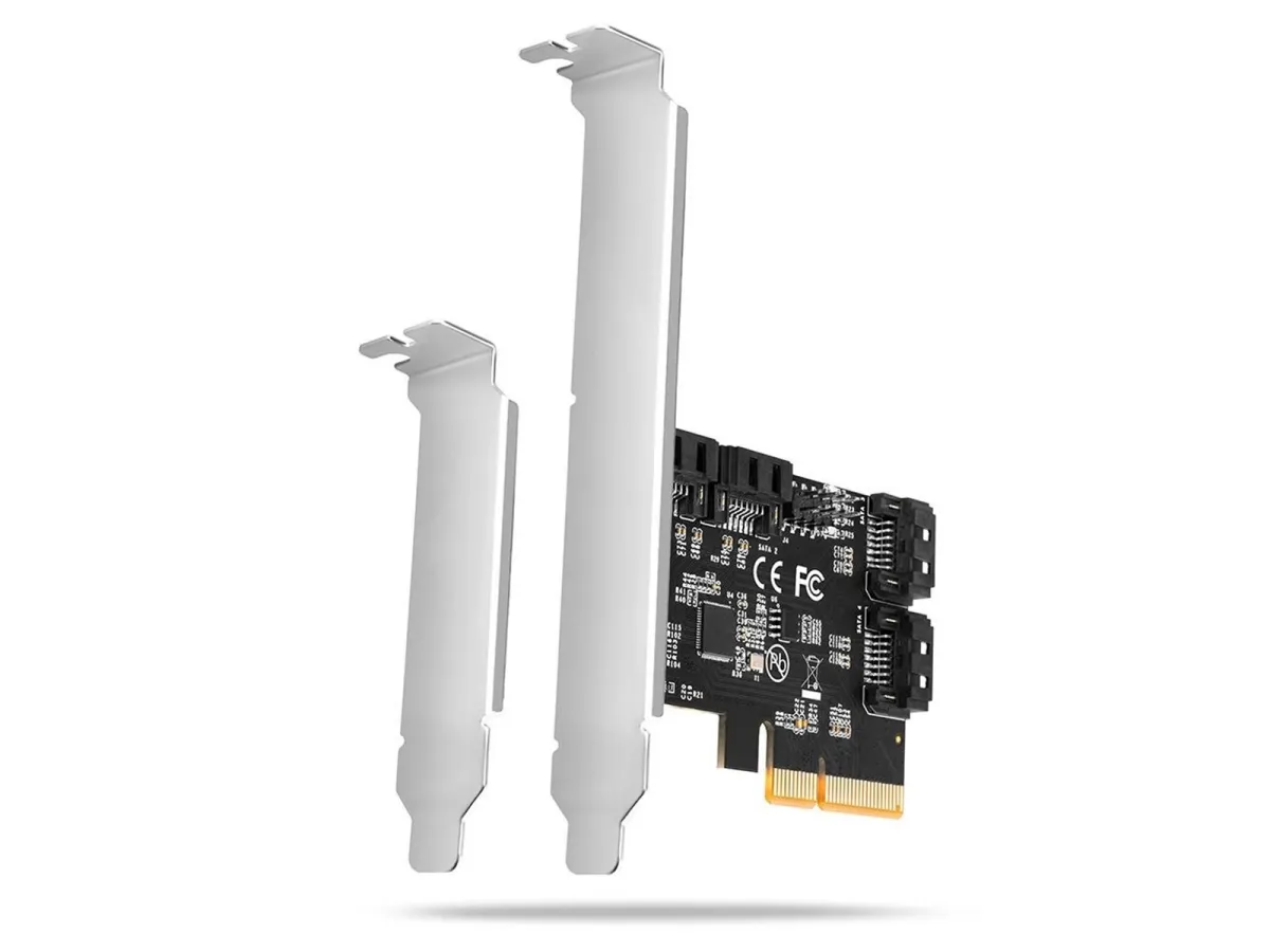 AXAGON 4 × Internal SATA 6G Port PCIe Controller