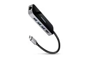 AXAGON SuperSpeed USB-C Hub USB-Hubs - USB 3.2 - 6 - Schwarz