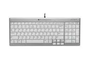 Bakker Elkhuizen UltraBoard 960 Compact Standard - Tastaturen - Schweiz - Grau