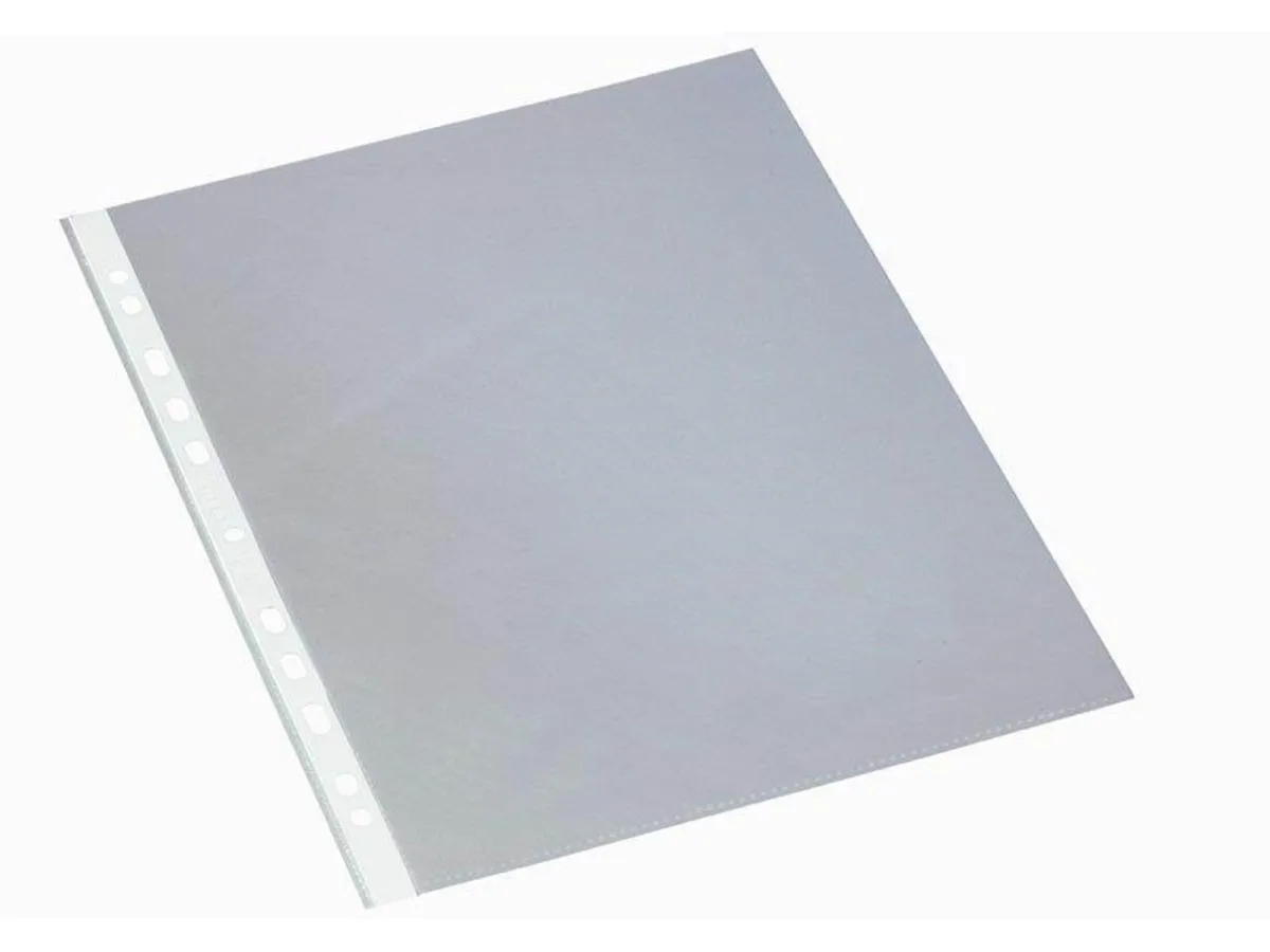 Bantex Pockets With Top Opening 0.06 Mm 100 Pcs. Transparant