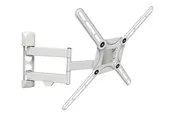 Barkan 3400W bracket - full-motion - for LCD TV / curved LCD TV - white 40 kg 65" 100 x 100 mm
