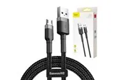 Baseus Cafule Cable USB For Micro 2A 3m Gray+Black