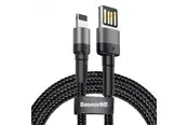 Baseus Cafule Double-sided USB Lightning Cable 1.5A 2m (Gray+Black)