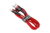 Baseus Cafule USB Lightning cable 2.4A 1m (black + red)
