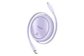 Baseus Free2Pull USB-C to iP 20W 1m USB cable (purple)