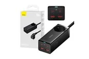 Baseus GaN3 Pro wall charger / powerstrip 2xUSB + 2xUSB-C + AC 100W (black) USB-Hubs - 5 - Schwarz