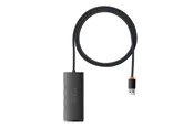 Baseus Hub 4in1 Lite Series USB to 4x USB 3.0 1m (Black) USB-Hubs - USB 3.0 - 4 - Schwarz
