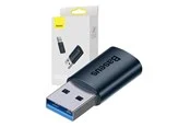 Baseus Ingenuity USB-A to USB-C adapter OTG (blue)