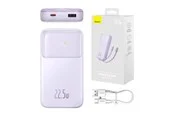 Baseus Powerbank Comet with USB to USB-C cable 10000mAh 22.5W (purple) Powerbank (Akku) - Purple - 10000 mAh
