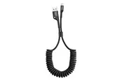Baseus Spring-loaded cable Lightning 1m 2A (black)