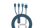 Baseus Superior Series USB to micro USB / USB-C / Lightning 3.5A 1.2m (blue)