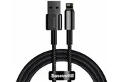 Baseus Tungsten Gold Cable USB to iP 2.4A 1m (black)