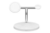 Belkin BOOST CHARGE PRO wireless charging stand - with MagSafe - + AC power adapter - 15 Watt