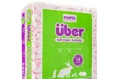 Über Papierstreu 36L Pink/Weiß