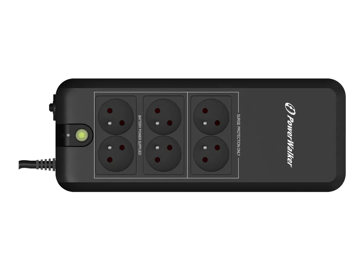 BlueWalker PowerWalker VFD 600 APFC FR 600VA / 300W Output 6x Type E