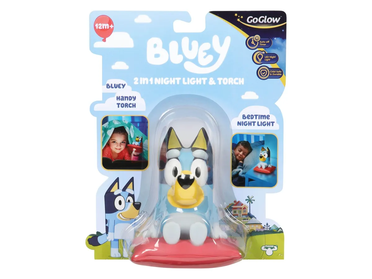 Bluey GoGlow Buddy Night Light and Torch