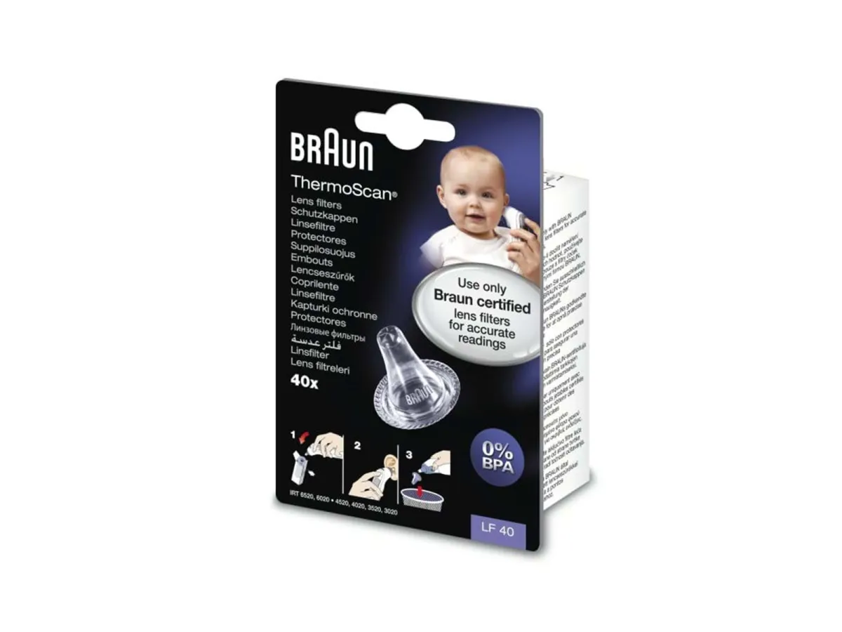 Braun Thermometer Lens Filter 40x for Thermometer