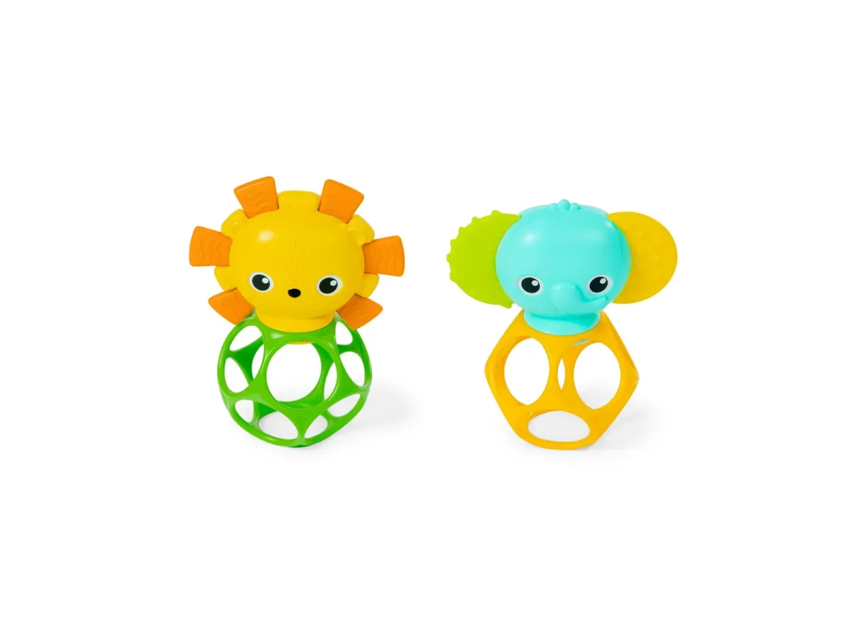 Bright Starts Character Oball Teether 2pk