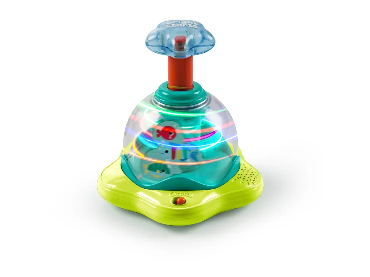 Bright Starts Press & glow spinner