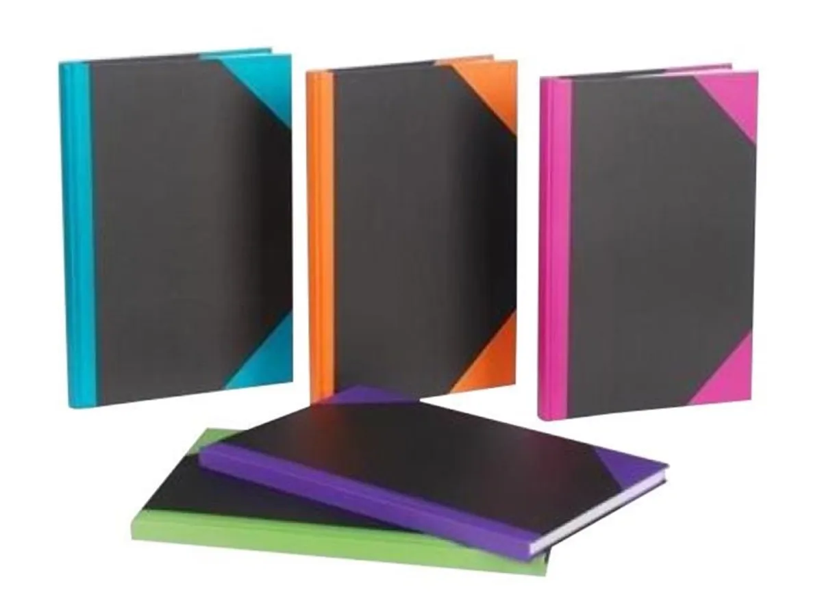 BRIGHTOFFICE China Book 5 Pack. A5 barcode colors Lin.