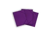 BRIGHTOFFICE Elastic folder cardboard C4 3 cl. purple