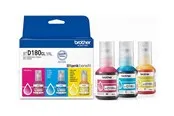 Brother BTD180CL Multipack - 3-pack - yellow cyan magenta - original - ink refill - Nachfülltinte Cyan